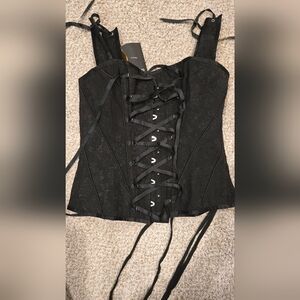 Corset Story Vintage Inspired Overbust Corset With Angled Panels